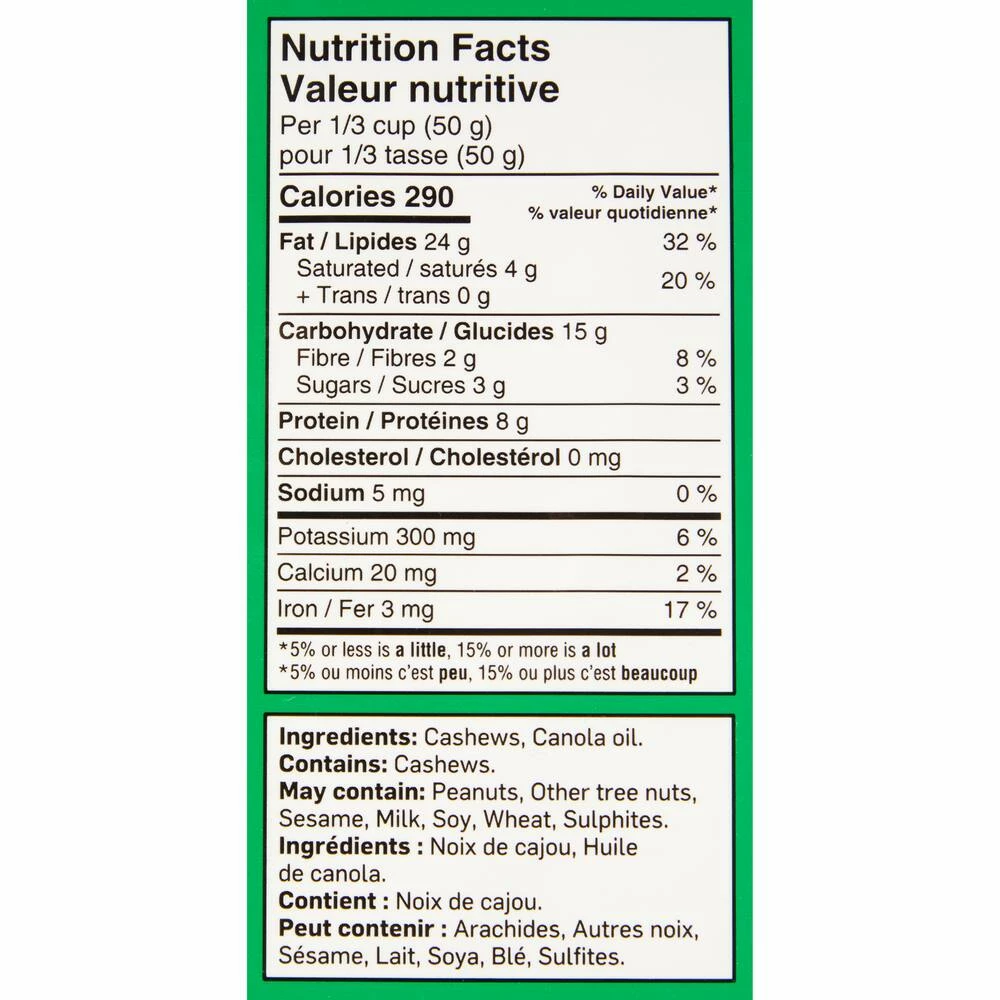 FRANK Roasted & Unsalted Cashews, 200-g 6 FRANK Roasted & Unsalted Cashews, 200-g - Image 4