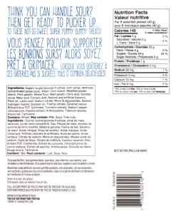 FRANK Sour Gummy Mix, 700-g -Outlet Frank Store 1534119 lr0522 2022 05 t cp tc 3 94273c92 9268 495f 85c3 18f983fe7e18