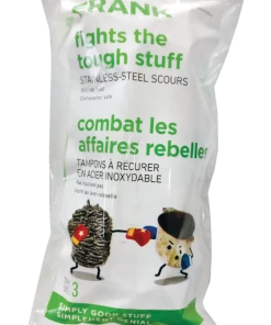 FRANK Stainless Steel Spiral Scour / Scrubber, 3-pk 7 FRANK Stainless Steel Spiral Scour / Scrubber, 3-pk -Outlet Frank Store 3frank pk stainless scrub scours bf7ec141 d7ba 4626 94b3 fe1deb54f10e