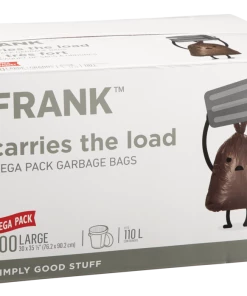 FRANK Large Outdoor Unscented Garbage Bags, 100-pk, 42.5L 6 FRANK Large Outdoor Unscented Garbage Bags, 100-pk, 42.5L -Outlet Frank Store fr st garbage bag 30 x 35 5 100 s 53fcb91b 7cb5 4cca b64d d3c133625c09