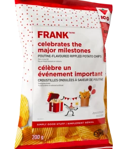 FRANK Canadian Tire 100th Birthday Poutine Ripple Chips, 200-g -Outlet Frank Store frank 100th birthday poutine ripple chips 200 g 798aa881 3f97 4845 9c28 b12b33e82132