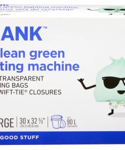 FRANK Large Swift-Tie Organic Waste Bags, 30-pk, 77-L -Outlet Frank Store frank 30 pack green recycling bags 30x32 5 77l 7d327068 238d 4b40 b13b 7564c6710d18