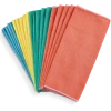 FRANK All-Purpose Machine Washable Microfibre Cloths, Assorted Colours, 20-pk