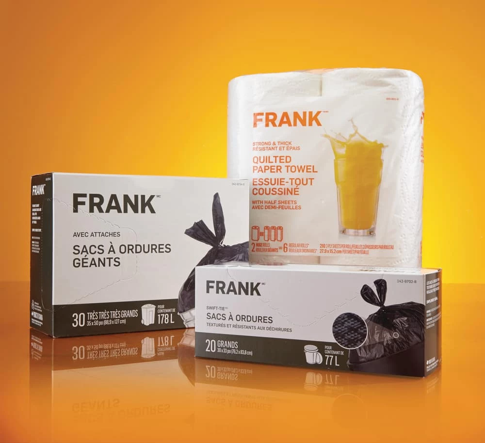 FRANK Large Swift-Tie Outdoor Textured Garbage Bags, 20-pk, 77-L 6 FRANK Large Swift-Tie Outdoor Textured Garbage Bags, 20-pk, 77-L - Image 4