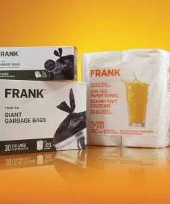 FRANK Large Swift-Tie Outdoor Textured Garbage Bags, 20-pk, 77-L 13 FRANK Large Swift-Tie Outdoor Textured Garbage Bags, 20-pk, 77-L -Outlet Frank Store frank black giant garbage bags 184l 30pk d55fcb1f 271a 4221 8e0a b67d8cf29315 1