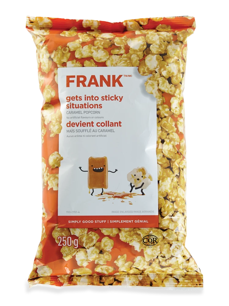 FRANK Caramel Popcorn, 250-g 3 FRANK Caramel Popcorn, 250-g