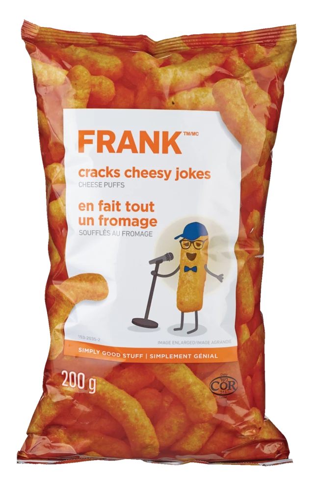 FRANK Cheese Puffs, 200-g 3 FRANK Cheese Puffs, 200-g
