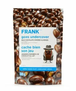 FRANK Milk Chocolate Covered Almonds, 800-g