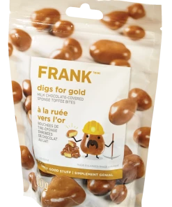 FRANK Milk Chocolate Covered Sponge Toffee Bites, 200-g