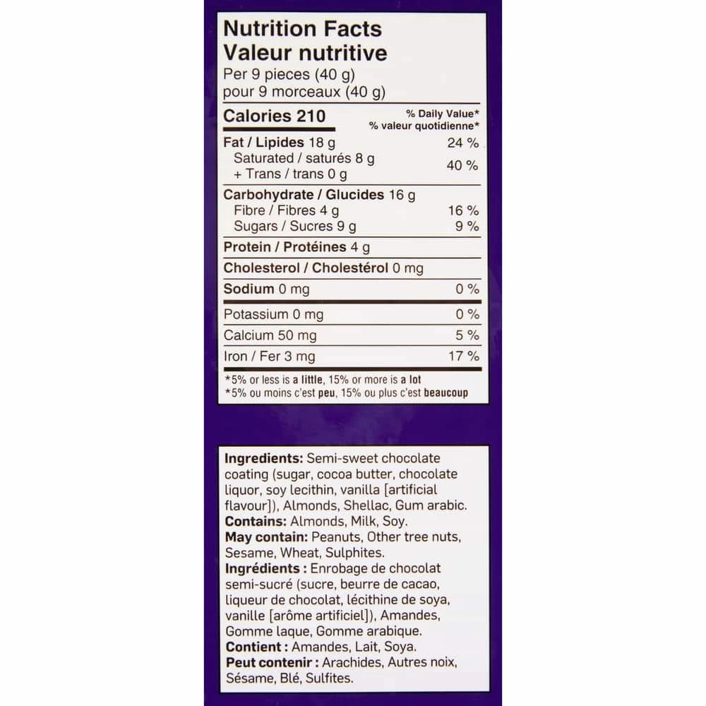 FRANK Dark Chocolate Covered Almonds, 800-g 4 FRANK Dark Chocolate Covered Almonds, 800-g - Image 2