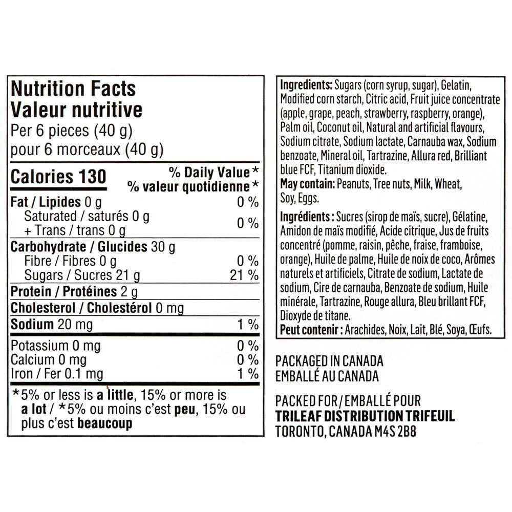 FRANK Assorted Gummy Candy Tub, 550-g 7 FRANK Assorted Gummy Candy Tub, 550-g - Image 5