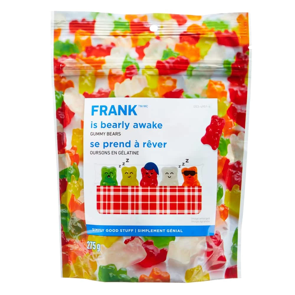 FRANK Gummy Bear Candy, 275-g 3 FRANK Gummy Bear Candy, 275-g