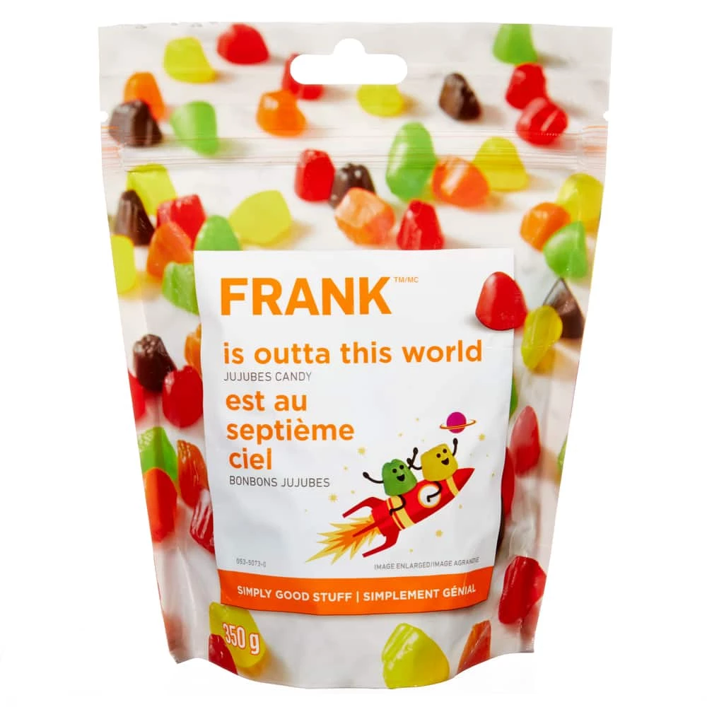 FRANK JuJubes Candy, 350-g 3 FRANK JuJubes Candy, 350-g
