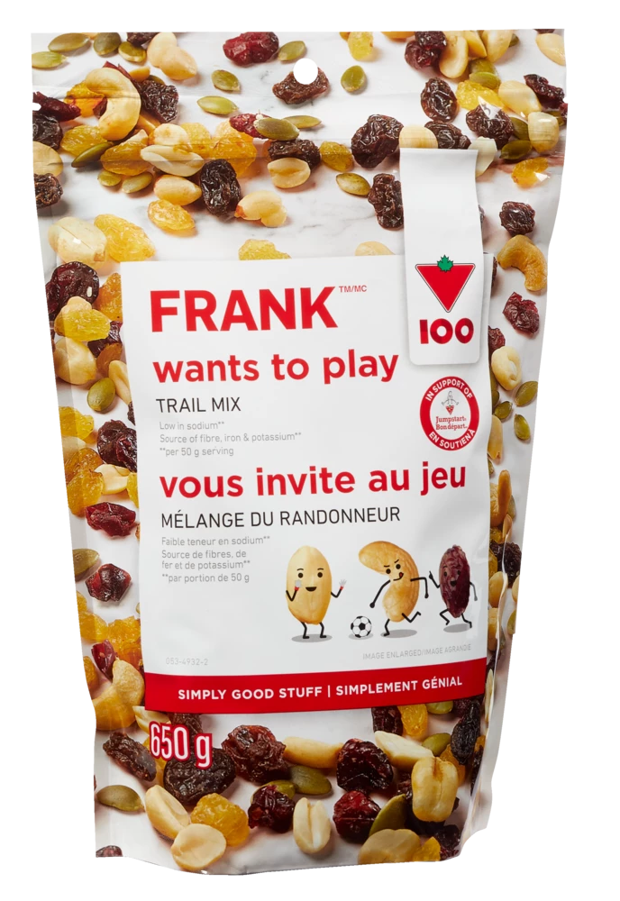 FRANK Jumpstart Trail Mix, 650-g 4 FRANK Jumpstart Trail Mix, 650-g - Image 2