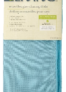 FRANK Glass Cleaning Machine Washable Microfibre Cloths, Blue, 2-pk -Outlet Frank Store frank microfibre cloth for glass surface 3 pk 6725d4d2 a951 4dab 94d9 1b95297402ce