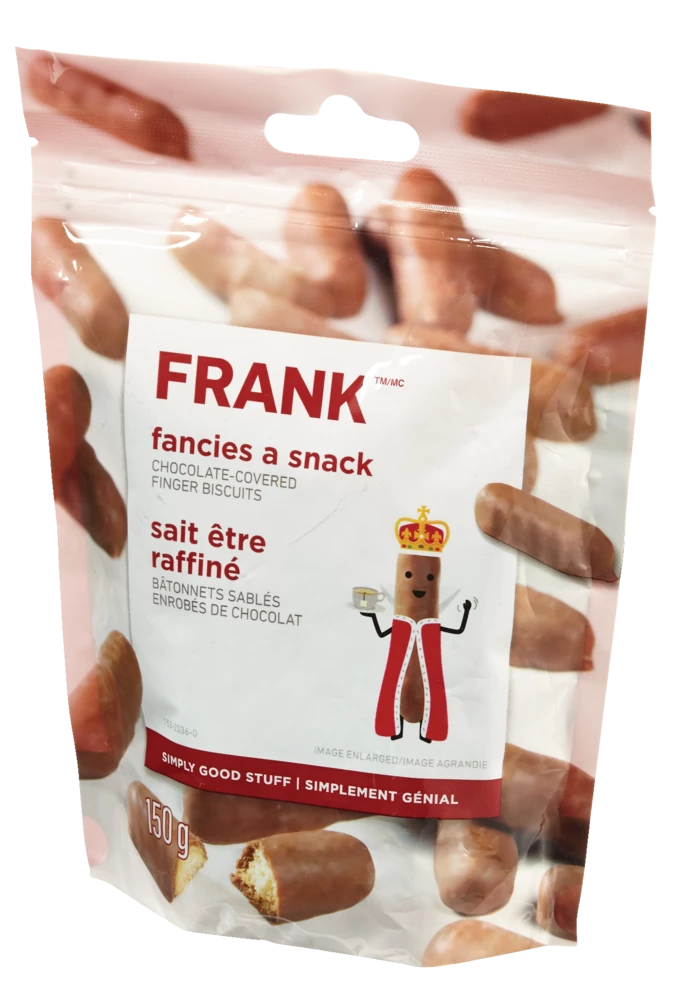 FRANK Chocolate Covered Finger Biscuits, 150-g 3 FRANK Chocolate Covered Finger Biscuits, 150-g