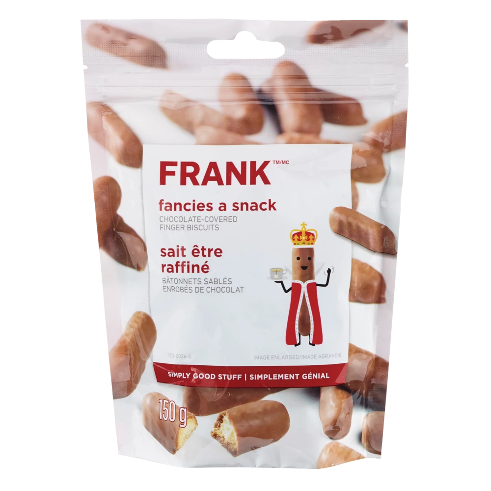 FRANK Chocolate Covered Finger Biscuits, 150-g 4 FRANK Chocolate Covered Finger Biscuits, 150-g - Image 2