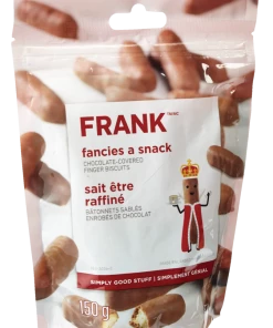 FRANK Chocolate Covered Finger Biscuits, 150-g 7 FRANK Chocolate Covered Finger Biscuits, 150-g -Outlet Frank Store frank mini chocolate fingers 150 gram d7209ff7 4571 420f 8c42 776ecbac9592