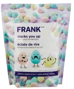 FRANK Cracks You UP Milk Chocolate Mini Eggs, 950-g
