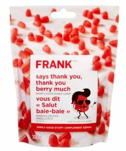 FRANK Red Berry Gummy Candy, 300-g