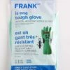FRANK Chemical Resistant Latex Free Nitrile Gloves, Large, 1-Pair