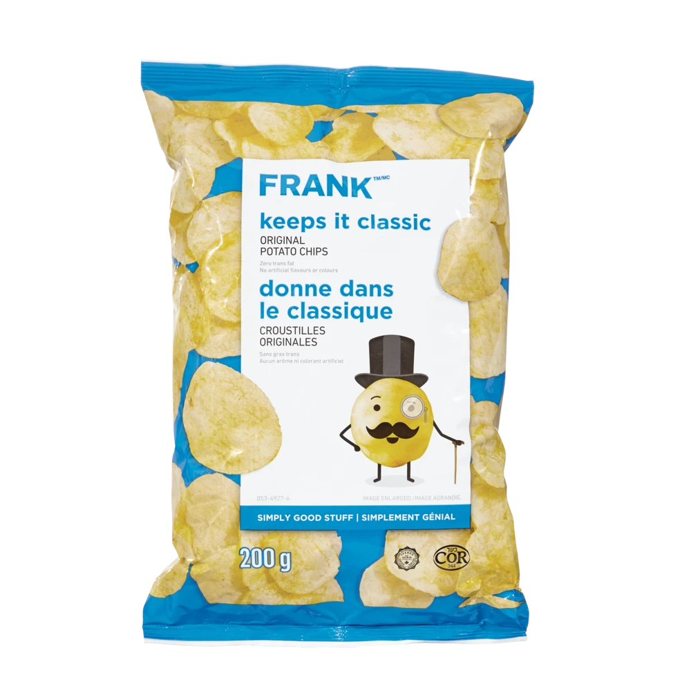 FRANK Original Potato Chips, 200-g 3 FRANK Original Potato Chips, 200-g