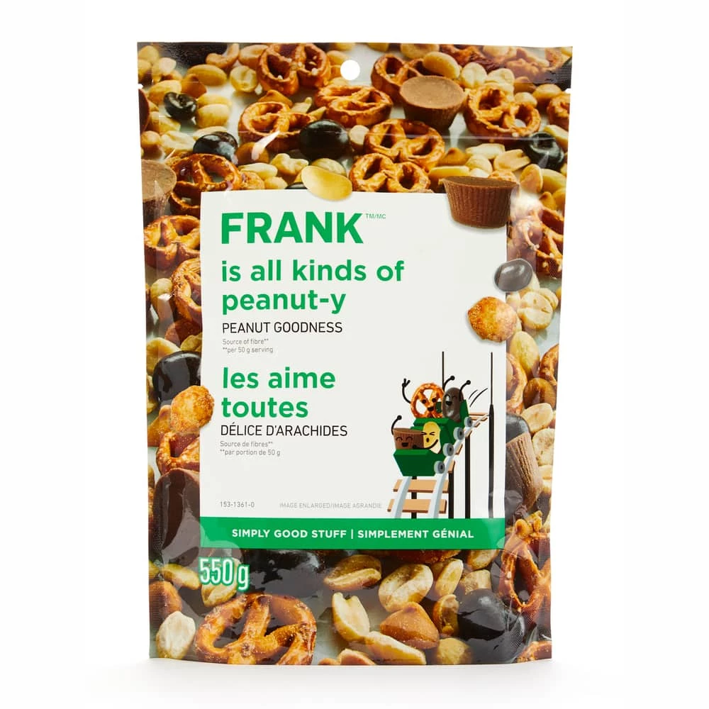 FRANK Peanut Goodness Snack Mix, 550-g 3 FRANK Peanut Goodness Snack Mix, 550-g