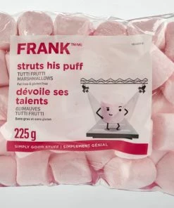 FRANK Pink Tutti Frutti Marshmallows, 225-g