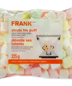 FRANK Fruit Twist Bite-Sized Marshmallows, 225-g