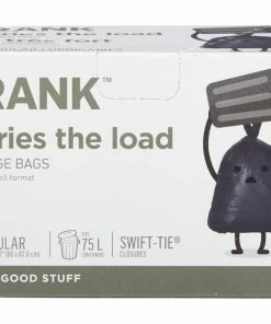 FRANK Regular Swift-Tie Garbage Bags, 40-pk, Black, 74-L -Outlet Frank Store frank regular black garbage bags 74l 40pk 43bab4a4 f1fe 4bad bcbe 91464ca57436