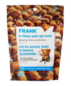 FRANK Peanut Butter Filled Pretzels, 120-g