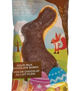 FRANK Hunts For The Easter Bunny Solid Milk Chocolate Bunny, 300-g