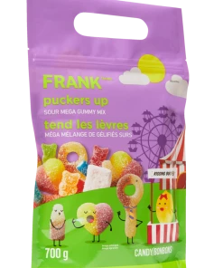 FRANK Sour Gummy Mix, 700-g