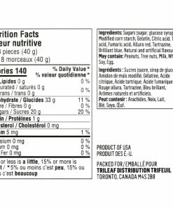 FRANK Sour Key Candy Tub, 454-g