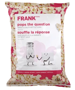 FRANK Sweet & Salty Popcorn, 220-g