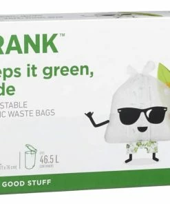 FRANK Tall Organic Compostable Food Waste Bage, 10-pk, 49-L
